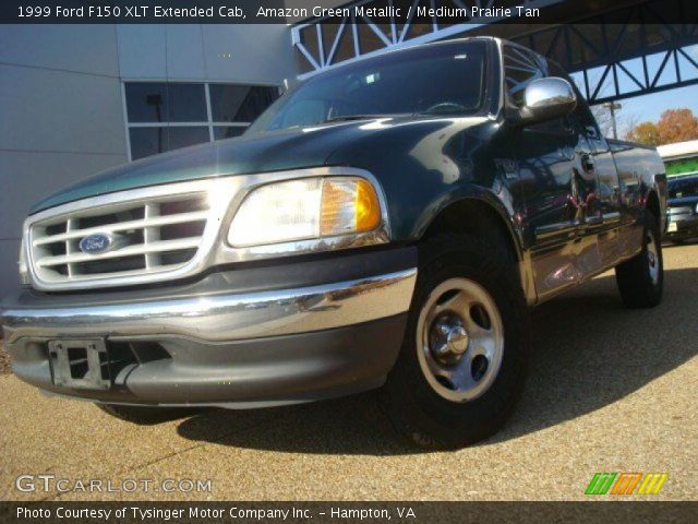1999 Ford F150 XLT Extended Cab in Amazon Green Metallic