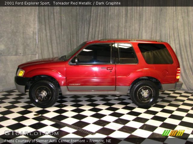 2001 Ford Explorer Sport in Toreador Red Metallic