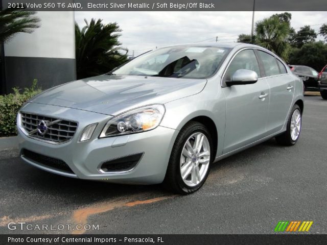 2011 Volvo S60 T6 AWD in Electric Silver Metallic