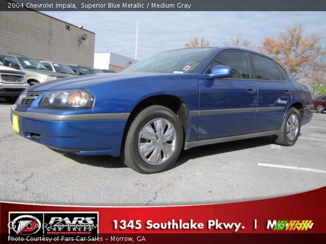 2004 Chevrolet Impala  in Superior Blue Metallic