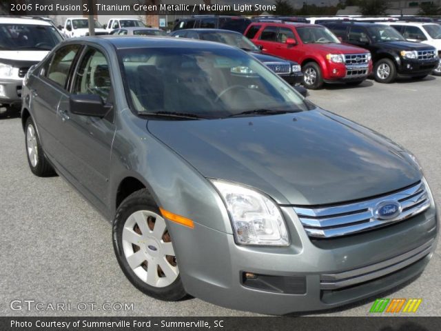 2006 Ford Fusion S in Titanium Green Metallic