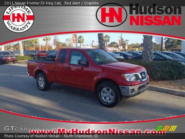 2011 Nissan Frontier SV King Cab in Red Alert