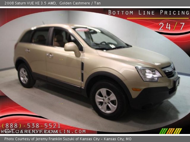 2008 Saturn VUE XE 3.5 AWD in Golden Cashmere