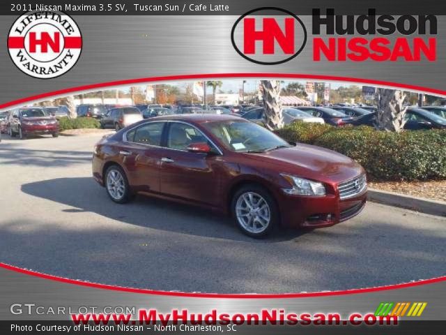 2011 Nissan Maxima 3.5 SV in Tuscan Sun