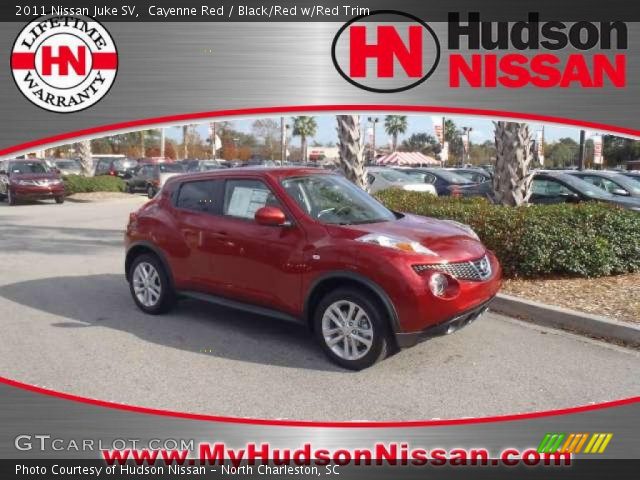 2011 Nissan Juke SV in Cayenne Red
