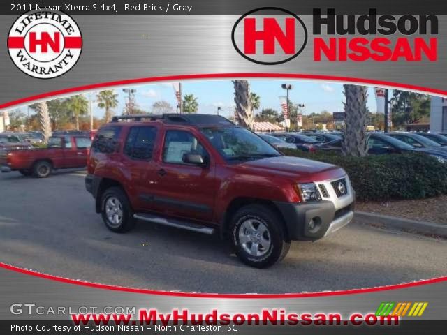 2011 Nissan Xterra S 4x4 in Red Brick
