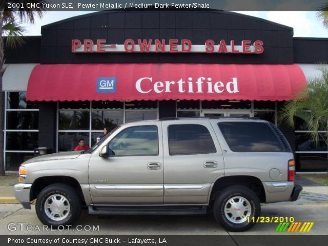 2001 GMC Yukon SLE in Pewter Metallic