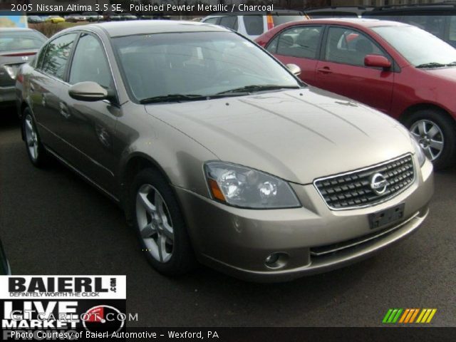 2005 Nissan Altima 3.5 SE in Polished Pewter Metallic
