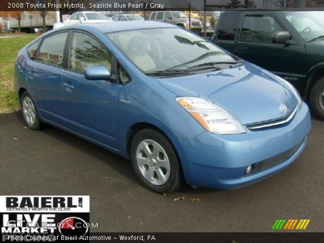 2008 Toyota Prius Hybrid in Seaside Blue Pearl
