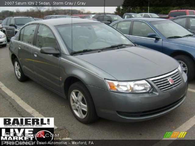 2007 Saturn ION 2 Sedan in Storm Gray