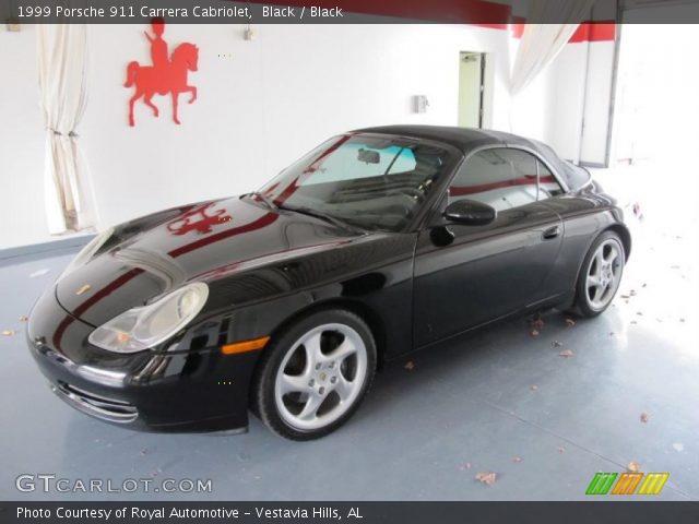 1999 Porsche 911 Carrera Cabriolet in Black
