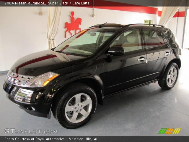 2004 Nissan Murano SL in Super Black