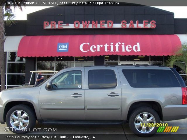 2007 GMC Yukon XL 1500 SLT in Steel Gray Metallic