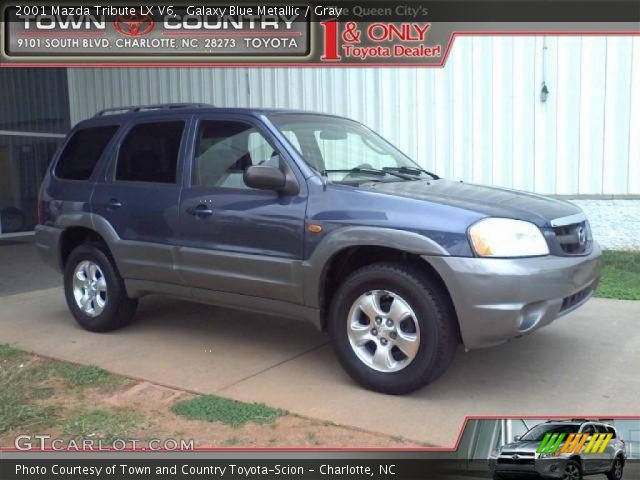 2001 Mazda Tribute LX V6 in Galaxy Blue Metallic