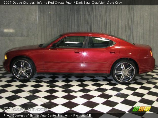 2007 Dodge Charger  in Inferno Red Crystal Pearl
