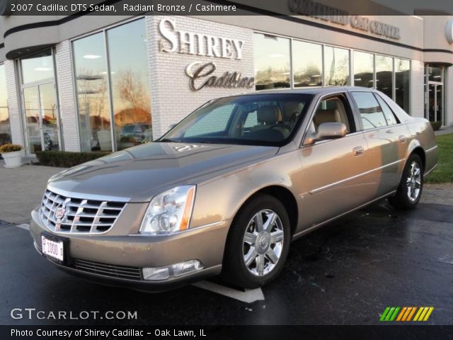 2007 Cadillac DTS Sedan in Radiant Bronze