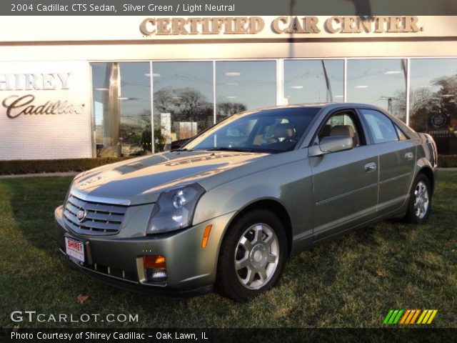 2004 Cadillac CTS Sedan in Silver Green