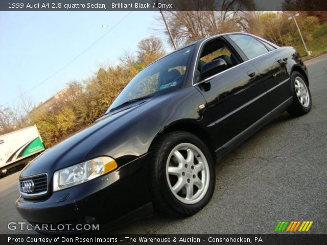 1999 Audi A4 2.8 quattro Sedan in Brilliant Black