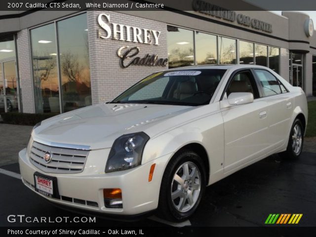 2007 Cadillac CTS Sedan in White Diamond