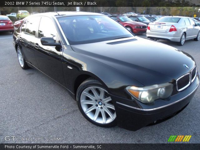 2002 BMW 7 Series 745Li Sedan in Jet Black