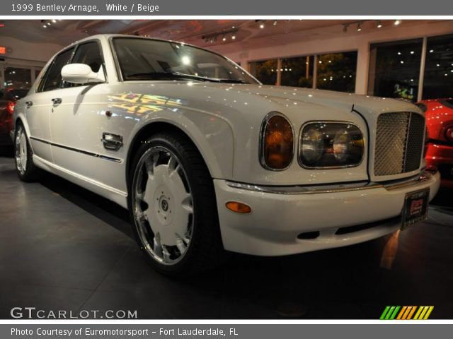 1999 Bentley Arnage  in White