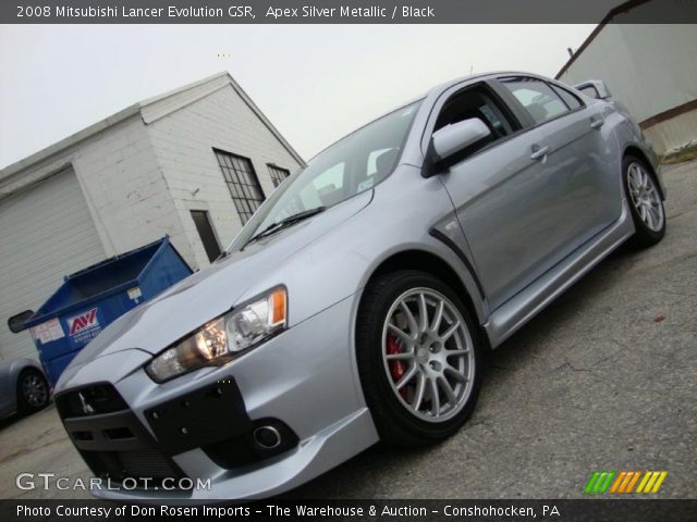 2008 Mitsubishi Lancer Evolution GSR in Apex Silver Metallic