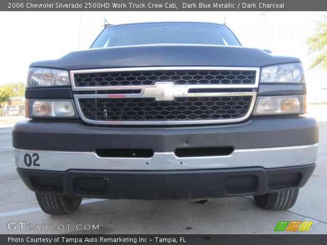 2006 Chevrolet Silverado 2500HD Work Truck Crew Cab in Dark Blue Metallic