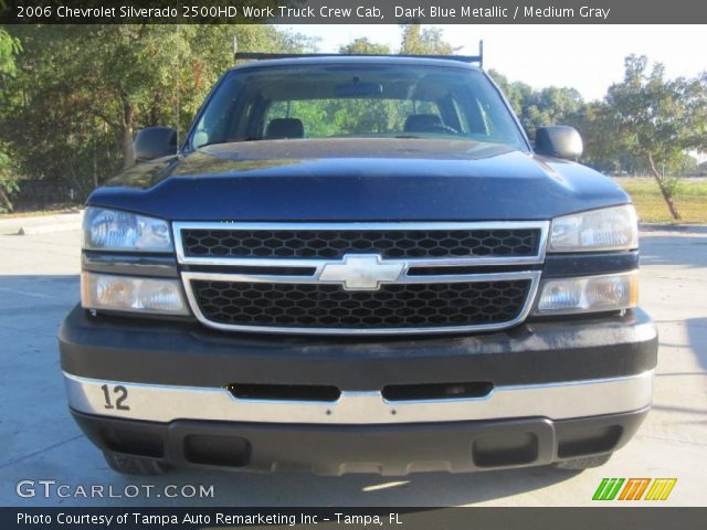 2006 Chevrolet Silverado 2500HD Work Truck Crew Cab in Dark Blue Metallic