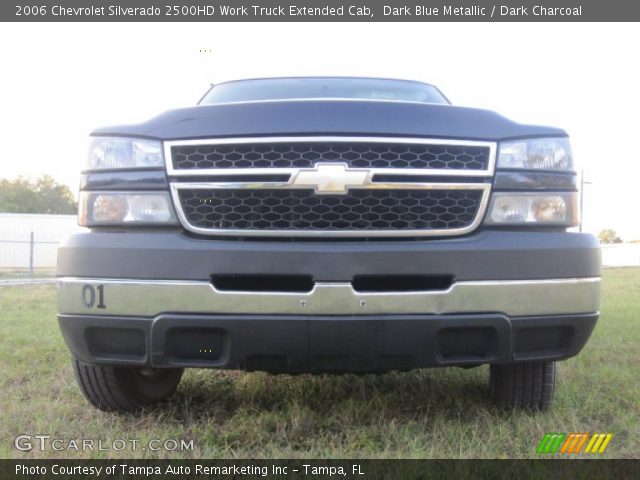 2006 Chevrolet Silverado 2500HD Work Truck Extended Cab in Dark Blue Metallic
