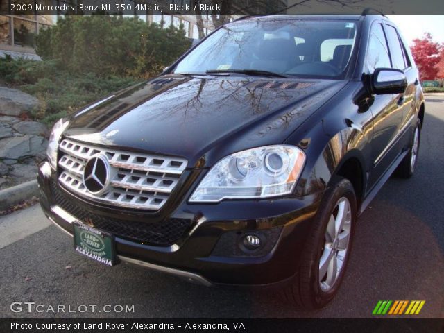 2009 Mercedes-Benz ML 350 4Matic in Black