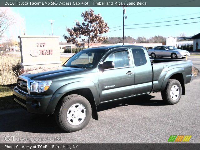 2010 Toyota Tacoma V6 SR5 Access Cab 4x4 in Timberland Mica