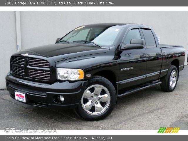 2005 Dodge Ram 1500 SLT Quad Cab in Black