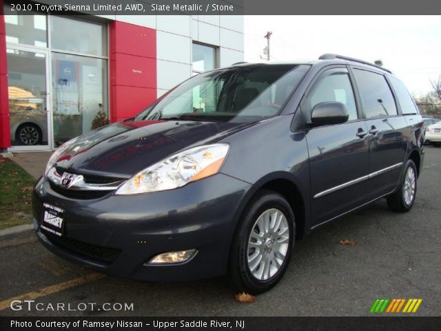 2010 Toyota Sienna Limited AWD in Slate Metallic