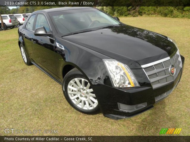 2010 Cadillac CTS 3.0 Sedan in Black Raven