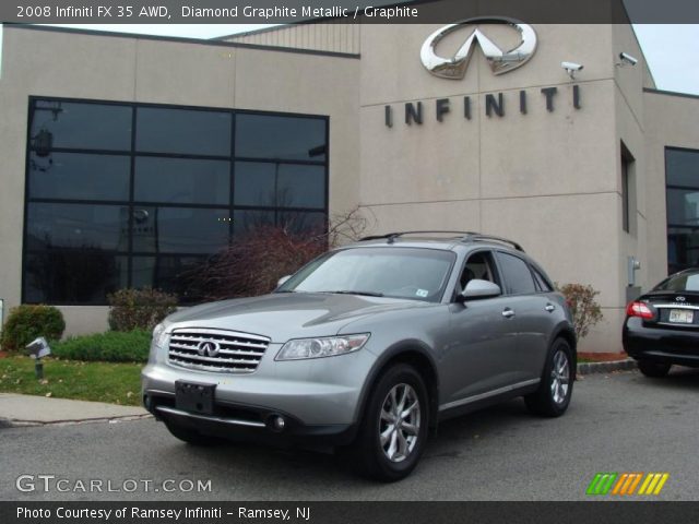 2008 Infiniti FX 35 AWD in Diamond Graphite Metallic