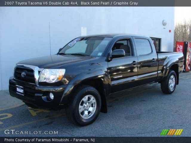 2007 Toyota Tacoma V6 Double Cab 4x4 in Black Sand Pearl