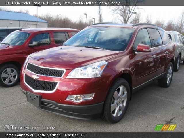 2011 Chevrolet Traverse LT AWD in Red Jewel Metallic