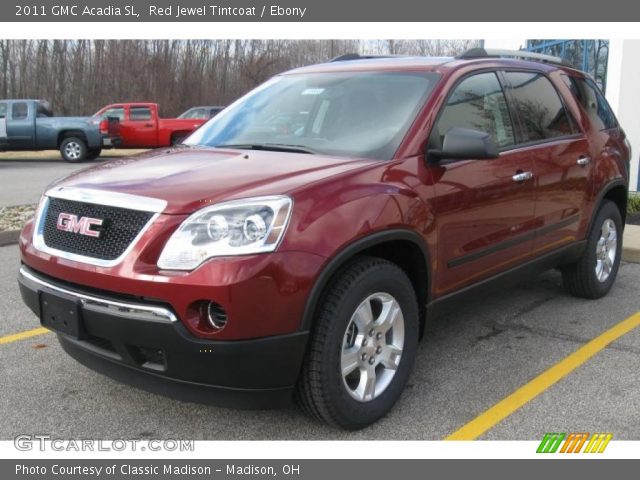 2011 GMC Acadia SL in Red Jewel Tintcoat