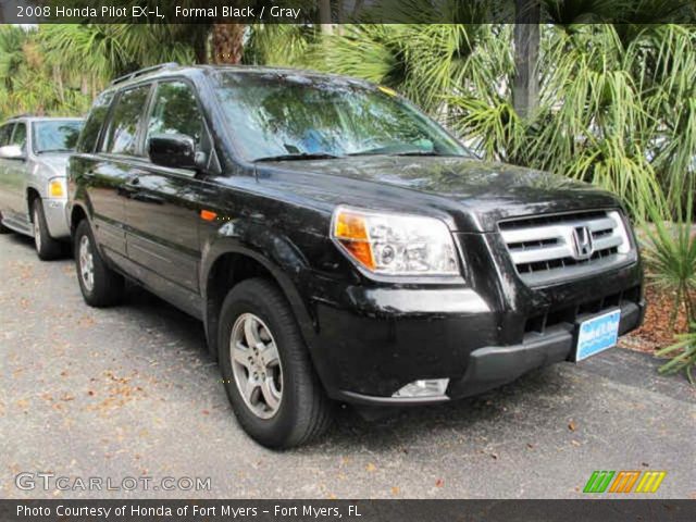 2008 Honda Pilot EX-L in Formal Black