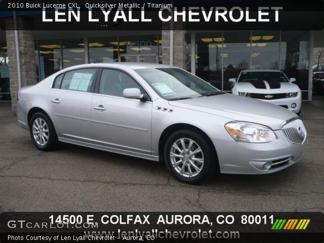 2010 Buick Lucerne CXL in Quicksilver Metallic