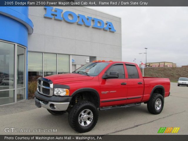 2005 Dodge Ram 2500 Power Wagon Quad Cab 4x4 in Flame Red