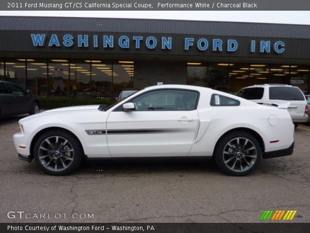 2011 Ford Mustang GT/CS California Special Coupe in Performance White
