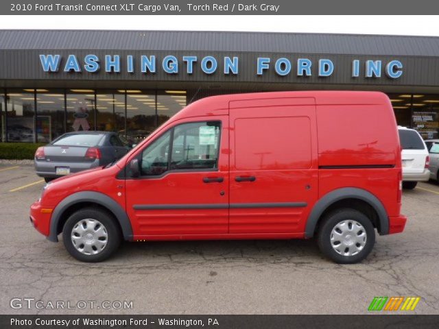 2010 Ford Transit Connect XLT Cargo Van in Torch Red