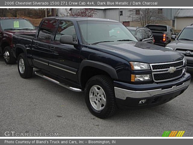 2006 Chevrolet Silverado 1500 Z71 Crew Cab 4x4 in Dark Blue Metallic