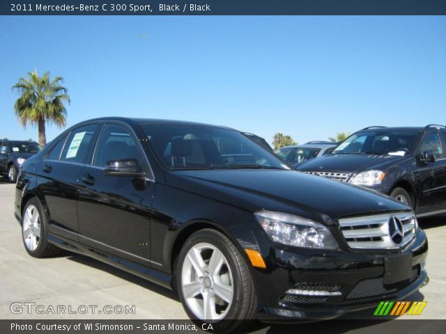2011 Mercedes-Benz C 300 Sport in Black