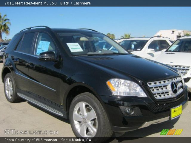 2011 Mercedes-Benz ML 350 in Black