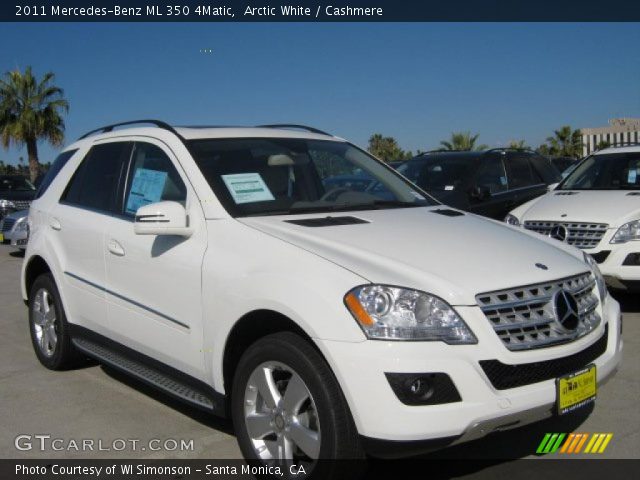 2011 Mercedes-Benz ML 350 4Matic in Arctic White