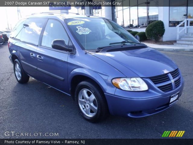 2007 Dodge Caravan SXT in Marine Blue Pearl