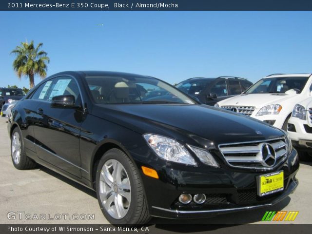 2011 Mercedes-Benz E 350 Coupe in Black