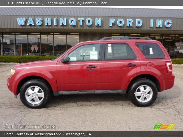 2011 Ford Escape XLT in Sangria Red Metallic